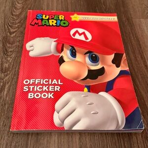 Super Mario Official Sticker Book